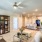 Living Room with Couch, Coffee Table and Cabinet