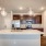 Platinum Espresso Kitchen with Island